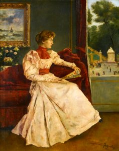 Alfred Stevens Chez soi