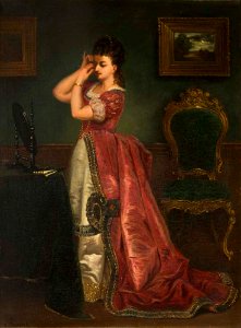 Alfred Stevens Der prüfende Blick
