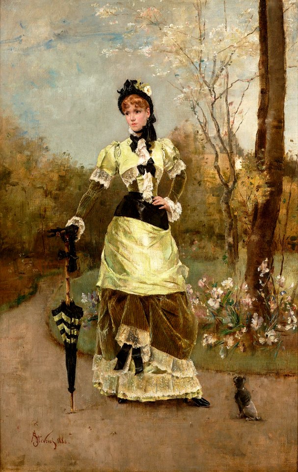 Alfred Stevens La Parisienne 1880
