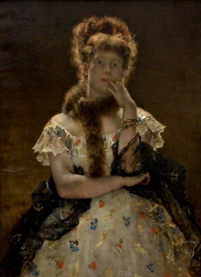 Alfred Stevens, The Paris Sfinx