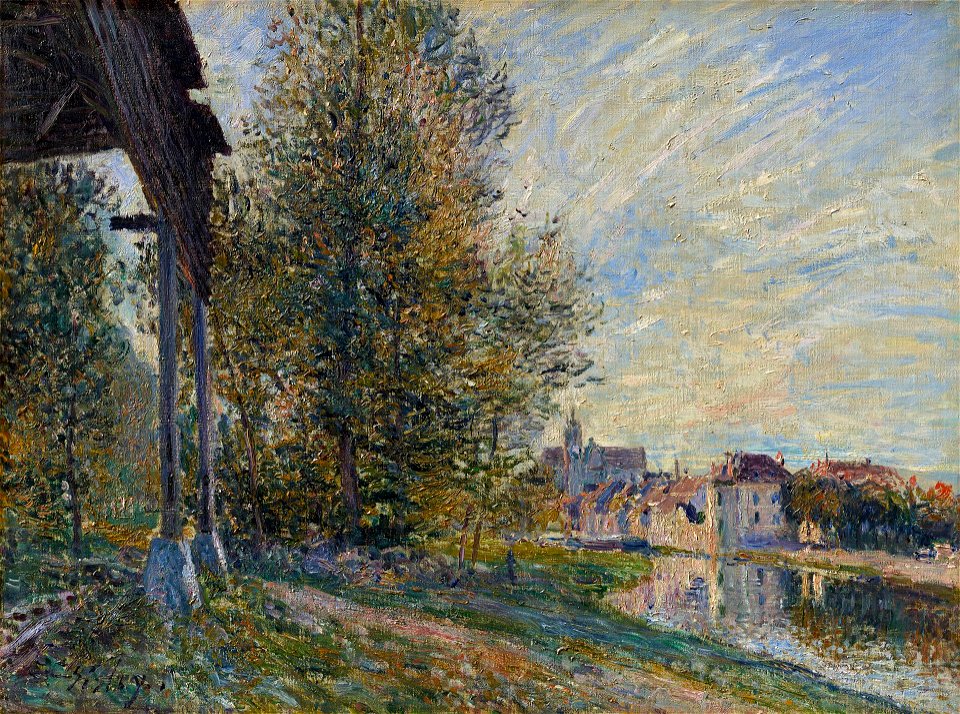 Alfred Sisley At Moret-sur-Loing 1881