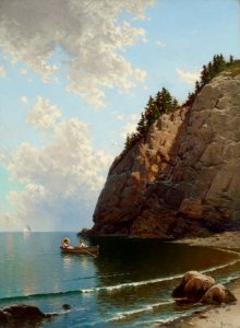 Alfred thompson bricher two ladies in a rowboat093811)
