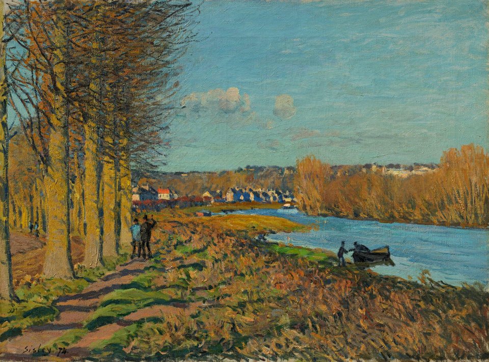 Alfred Sisley Winter Morning 1874