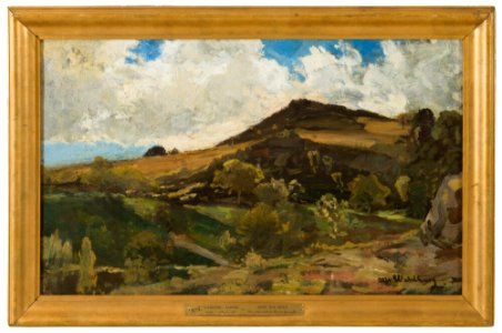 Alfred Wahlberg - Mountains and Clouds - NM 1975 - Nationalmuseum