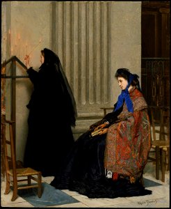 Alfred Stevens - In Memoriam - 23.491 - Museum of Fine Arts