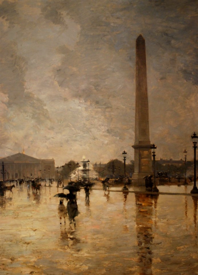 Alfred Smith - Averse place de la Concorde