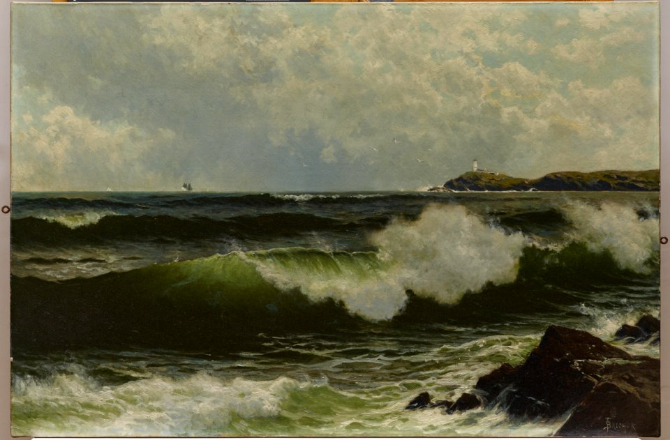 Alfred Thompson Bricher - Seascape - 1990.151 - Dallas Museum of Art