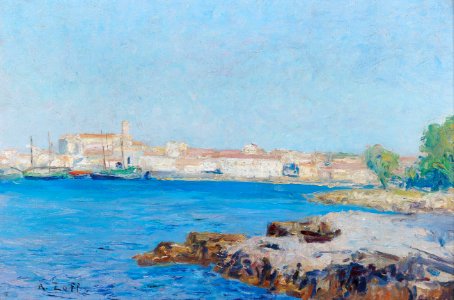 Alfred Zoff - View of the Bay of Rub Alto