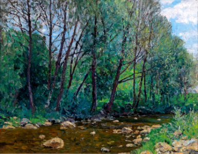 Alfred Zoff Flusslandschaft