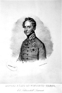 Alfred Windisch-Graetz Litho 1837