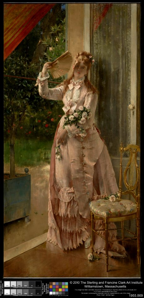 Alfred Stevens - Summer - 1955.869 - Clark Art Institute