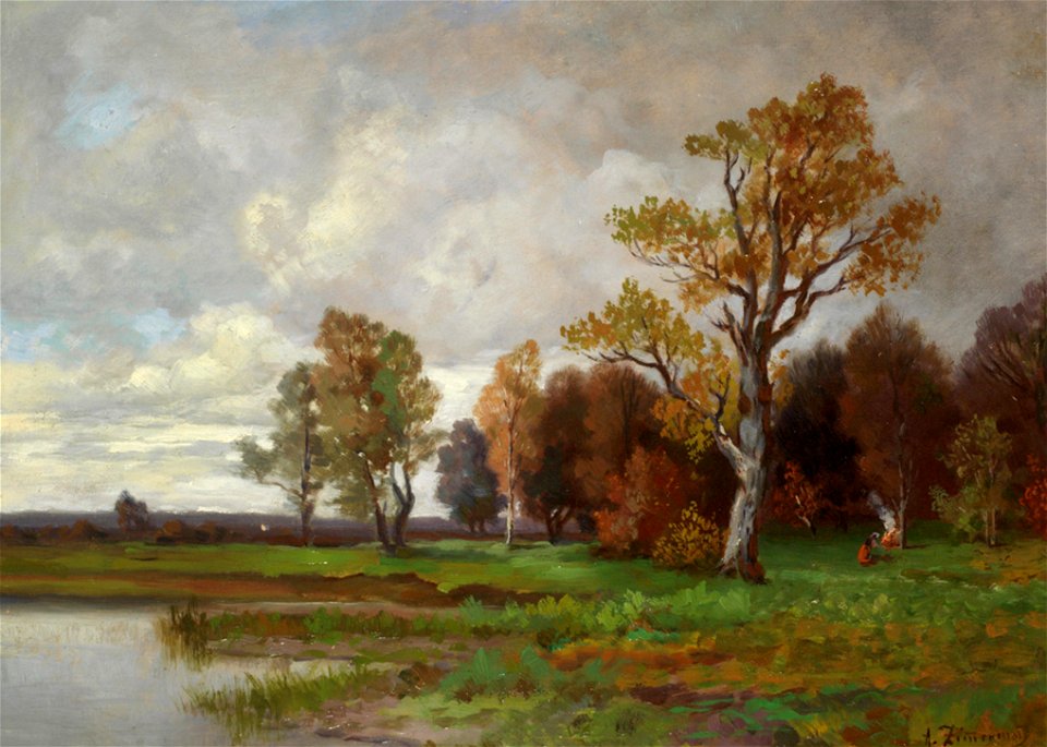 Alfred Zimmermann. Chiemsee