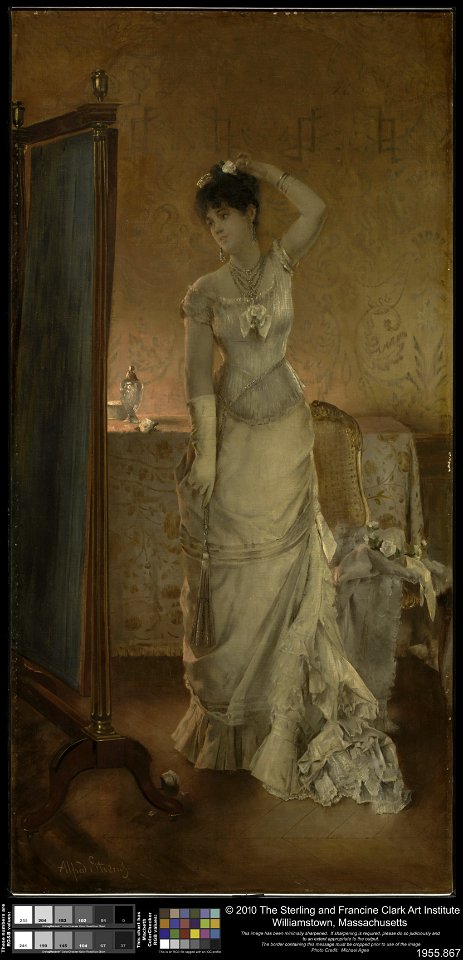 Alfred Stevens - Winter - 1955.867 - Clark Art Institute