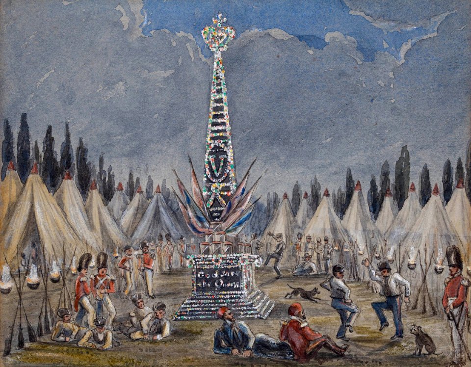 Alfred Tipping - Tipping-98271 - Monument at Cape Scutari - 1850s