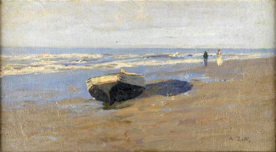 Alfred Zoff Strand in Belgien