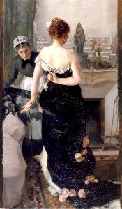 Alfred-Philippe Roll - Apres le bal
