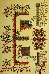 Alfredo Melani, Manuale dell'ornatista 1896 (page 37 crop)