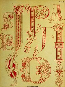 Alfredo Melani, Manuale dell'ornatista 1896 (page 31 crop)