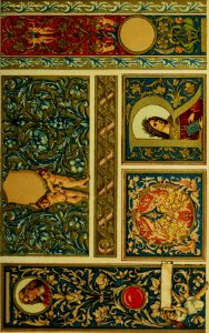 Alfredo Melani, Manuale dell'ornatista 1896 (page 53 crop)