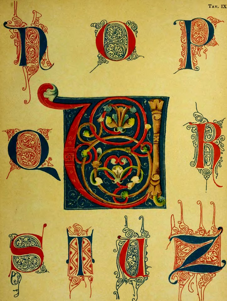 Alfredo Melani, Manuale dell'ornatista 1896 (page 43 crop)