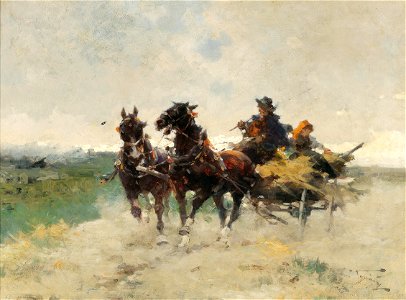 Alfredo Tominz - Returning Home from the Fields