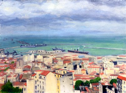 Algiers, the City from the Heights Albert Marquet (1940)