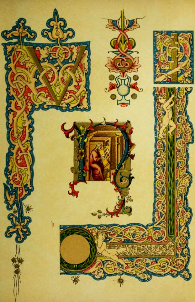 Alfredo Melani, Manuale dell'ornatista 1896 (page 35 crop)