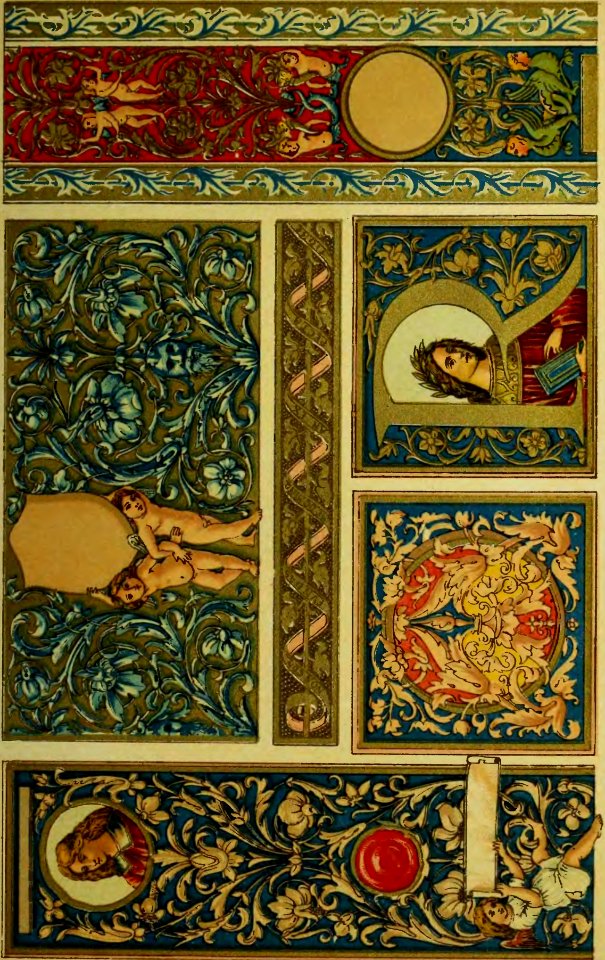 Alfredo Melani, Manuale dell'ornatista 1896 (page 51 crop)