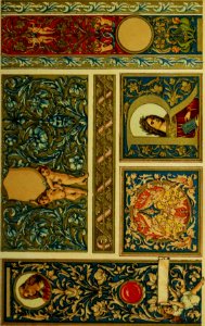 Alfredo Melani, Manuale dell'ornatista 1896 (page 51 crop)