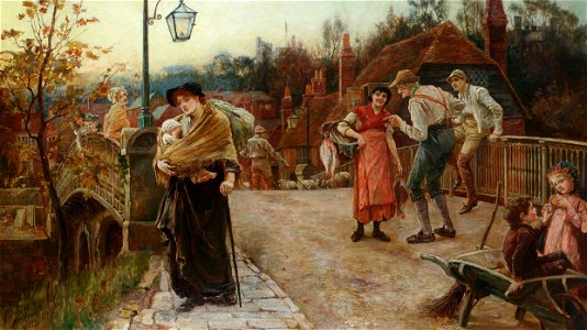 Alice Mary Havers Belle of the village 1883
