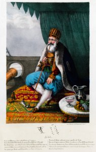 Ali Vizier of Albanien, also called Pacha of Jannina - Friedel Adam De - 1830