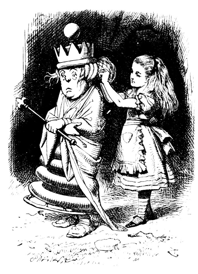 Alice and white queen