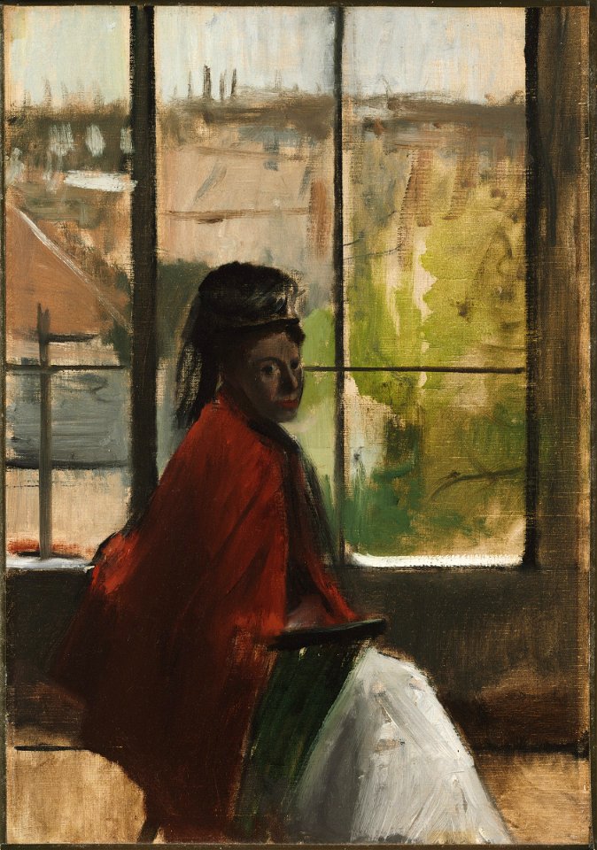 Alice Villette by Edgar Degas 1872