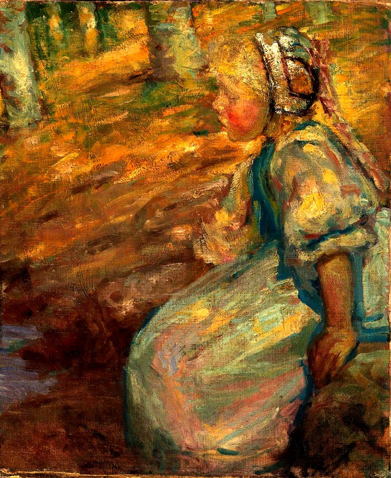 Alice Pike Barney - Peasant Girl - 1951.14.86 - Smithsonian American Art Museum