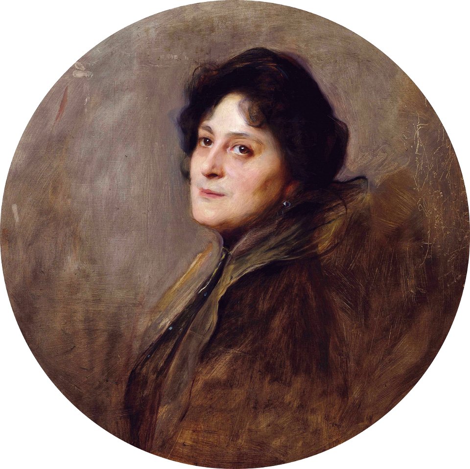 Alice Barbi, Baronesse von Wolff Stomersee, by Philip Alexis de László (1869-1937)
