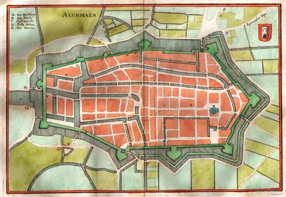 Alkmaar 1655 Merian