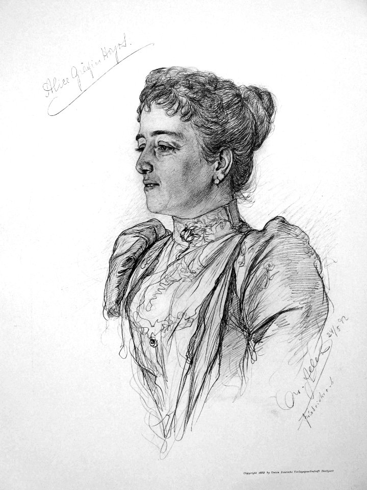 Alice Gräfin Hoyos (by C.W. Allers, 1892)