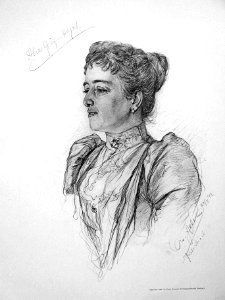 Alice Gräfin Hoyos (by C.W. Allers, 1892)