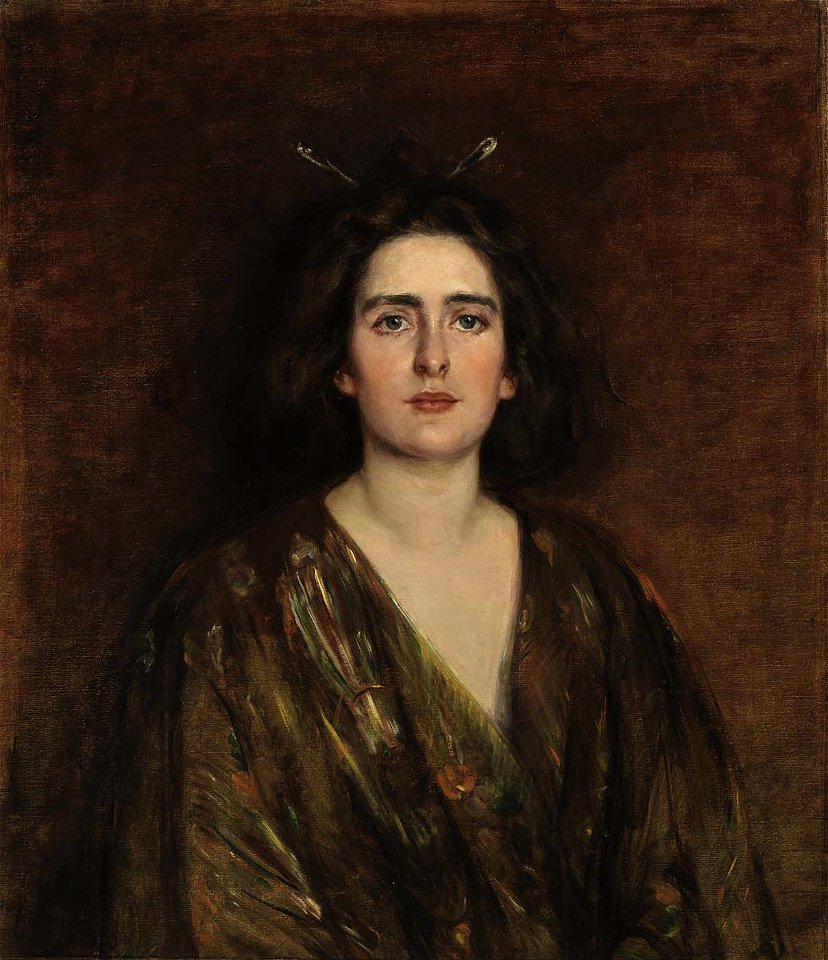 Alice Pike Barney - Laura at Sixteen - 1951.14.51 - Smithsonian American Art Museum