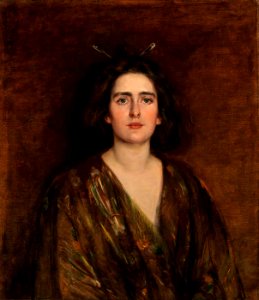 Alice Pike Barney - Laura at Sixteen - 1951.14.51 - Smithsonian American Art Museum