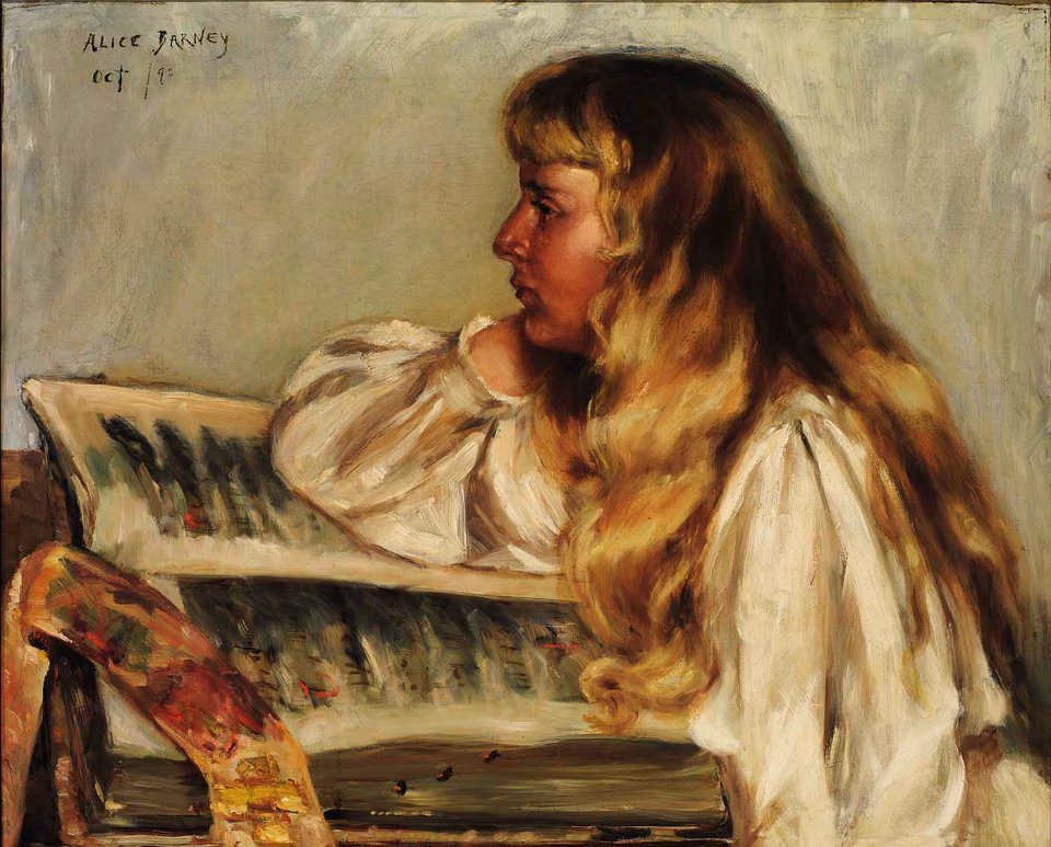 Alice Pike Barney - Natalie and Missal - 1951.14.72 - Smithsonian American Art Museum