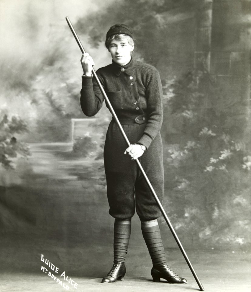 Alice Manfield - Guide Alice, Mt Buffalo, c1900-30, SLV