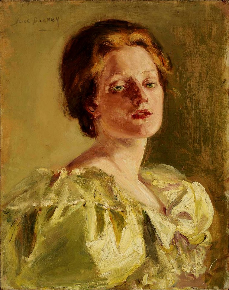 Alice Pike Barney - Study in Auburn - 1963.17 - Smithsonian American Art Museum
