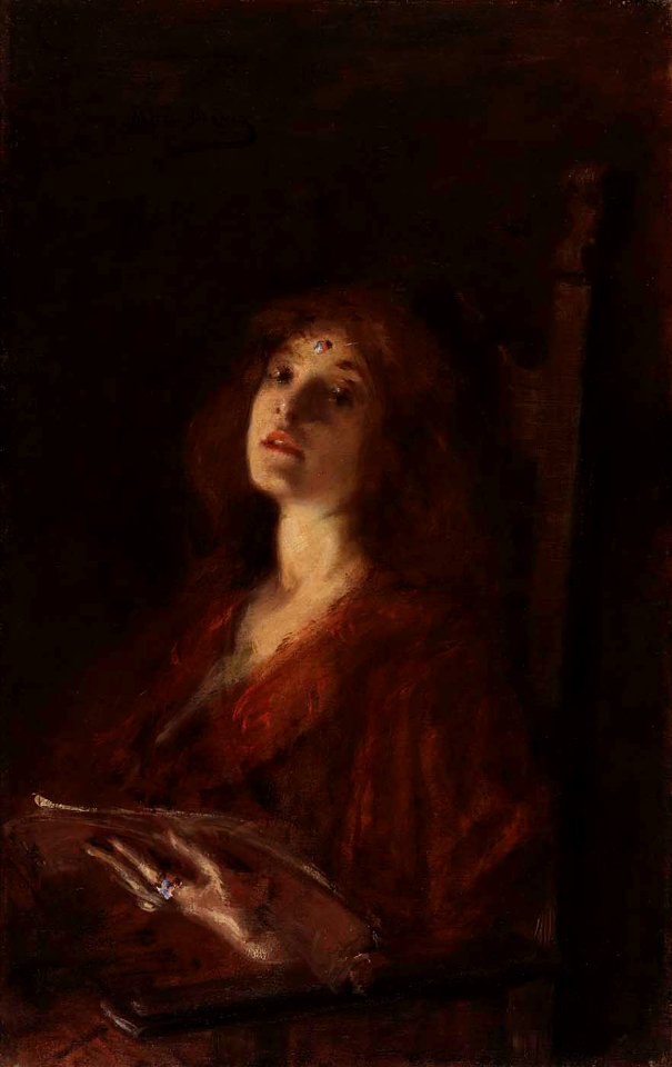 Alice Pike Barney - A Song - 1952.13.56 - Smithsonian American Art Museum