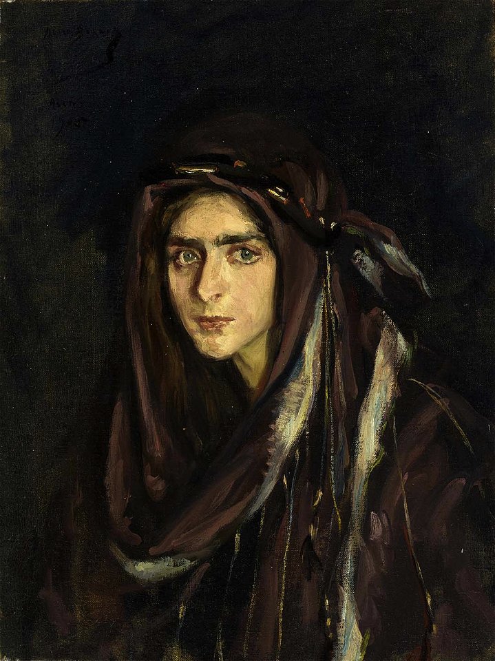 Alice Pike Barney - Laura in Arabian Costume - 1951.14.52 - Smithsonian American Art Museum