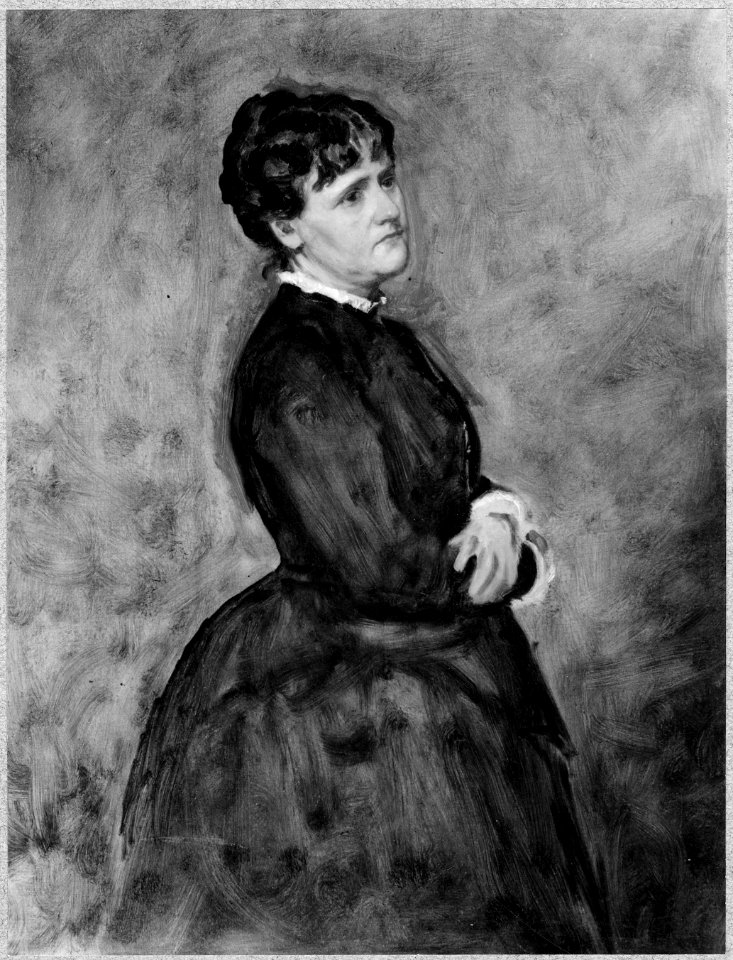 Alice Ritter, 1844-1931, gift med professor Ferdinand Fagerlin (Ferdinand Fagerlin) - Nationalmuseum - 39664