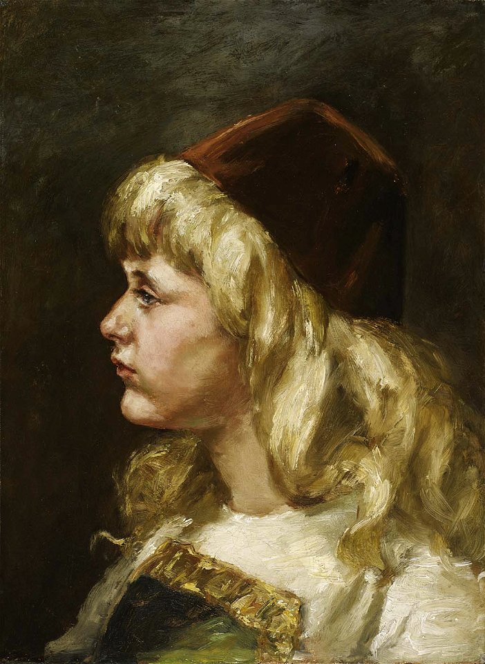 Alice Pike Barney - Natalie at Seven - 1951.14.73 - Smithsonian American Art Museum