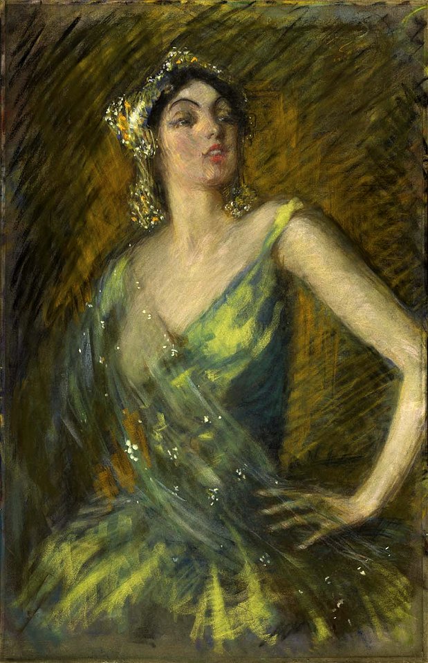 Alice Pike Barney - Ruth St. Denis - 1952.13.58 - Smithsonian American Art Museum