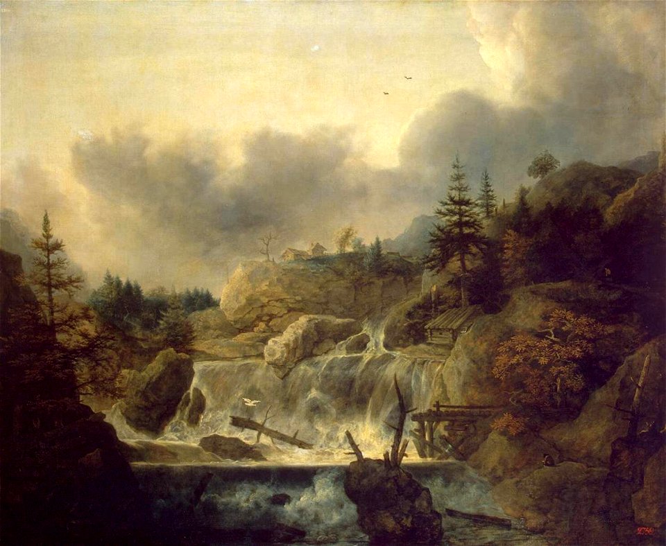 Allaert van Everdingen - Scandinavian Landscape - WGA7562