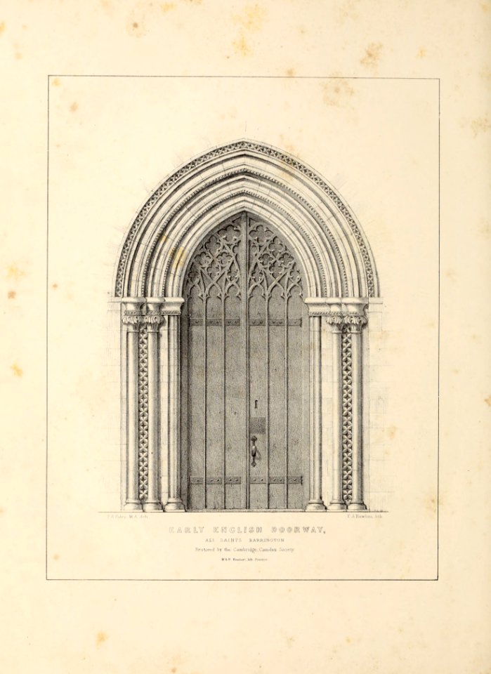All Saints Barrington illustrationsofm00camb 0344